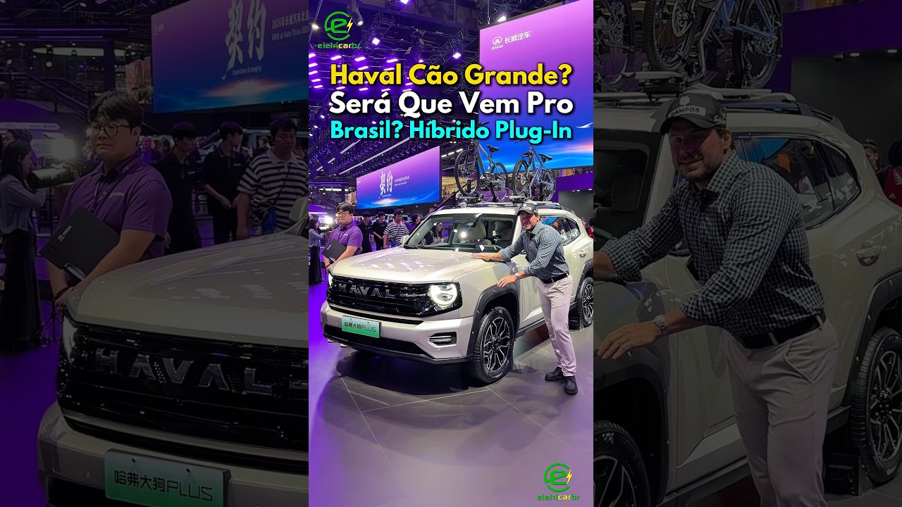 Haval “Cão Grande”! Será que vem pro Brasil? Híbrido Plug-In