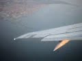 Olympic takes off from Fiumicino (FCO) at dusk