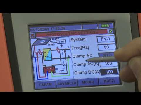 SOLAR 300N APPAREIL POUR TESTER ET VERIFIER LES SYSTEMES PHOTOVOLTAIQUES