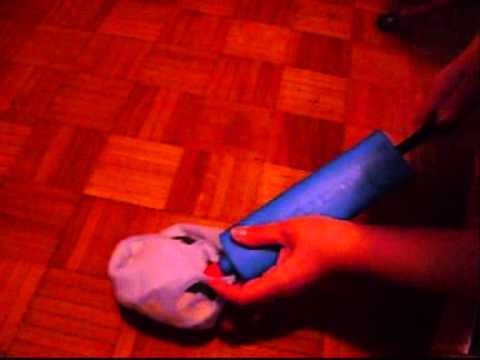 0 Ball made of old T Shirt in fabric diy  with Upcycled T shirt shirt play Game fun Football Ball 