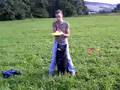 Malý trénink dogfrisbee