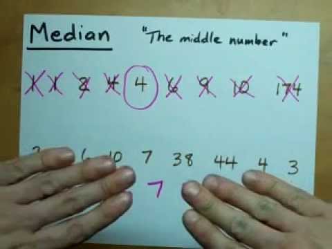 how to calculate the median