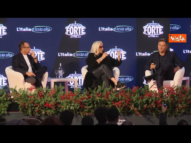 Mara Venier ad Atreju: Orgogliosa di essere nazional-popolare