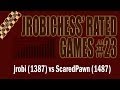 Chess Match: ScaredPawn (1487) vs jrobi (1387)