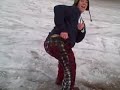 Snow Surfing at The Gunnery