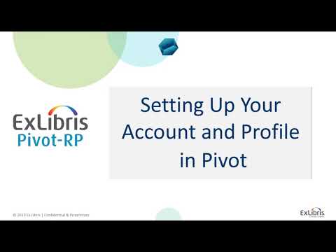 Setting Up Your Account and Profile