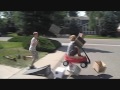 wagon crashes