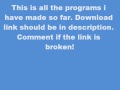 Racazar's Visual Basic Programs! + Download!!!