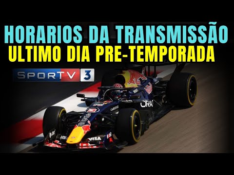 F1 2026 - ULTIMO DIA DA PRE-TEMPORADA - HORARIO DA TRANSMISSÃO NO SPORTV3 E F1 TV PRO