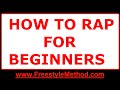 How to Freestyle Rap Tip - Focus on Flowing (Not on Rhyming) - Freestyle Method by Mike Min
