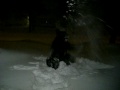 Fursuit,snow,night
