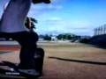 some tricks in EA Skate hardflip 360 nollie hardflip etc.