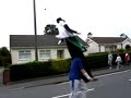 Band parade past my house in Portadown