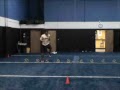hurdle footwork drill 