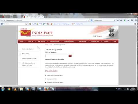 how to track india post