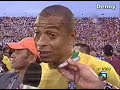 Gilberto Silva, ao vivo na Globo