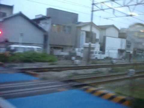 大牟田駅へ　西鉄特急の車窓から