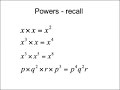 Algebra: multiplying terms