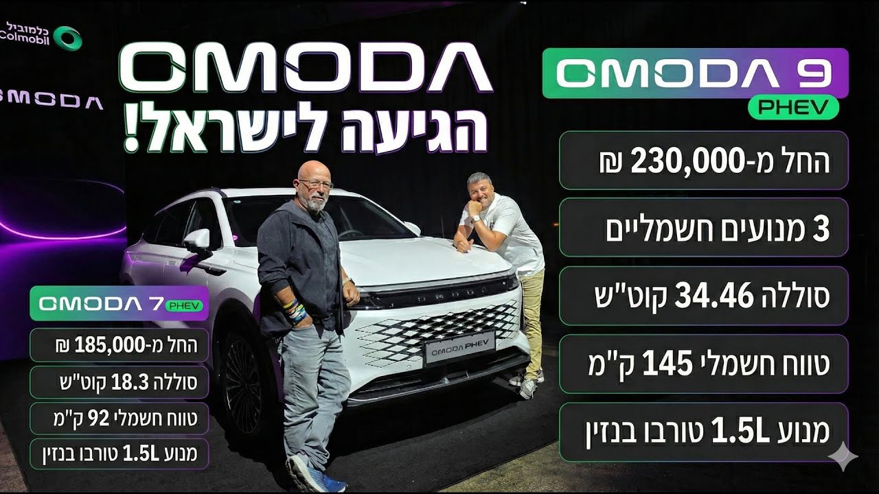 החל מ- 185,000 שקלים. מותג אומודה נחת בישראל – כל מה שחשוב לדעת