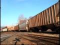 Delaware-Lackawanna monster train leaving Scranton