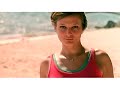 from the 2004 summer campaign, bridget hall shows off the many colorful tank tops from gap.