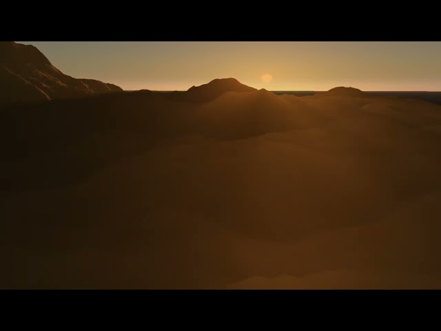 Atmosphere Scattering,Terrain, Volumetric Light Scattering.