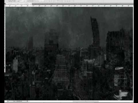 Destroyed City - Matte painting or something....