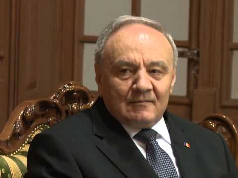 Николае Тимофти принял в Президентской резиденции Их королевских высочеств наследную принцессу Румынии Маргарету и ее супруга принца Раду