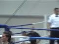 2006 wako junior world championship thai kickboxing -56kg women semi final.
hungarian kiss beatrix and russian olga barabanova