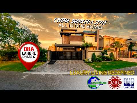 DHA Lahore Phase 6 House For Sale | Fully Furnished Designer House | 15 KVA Solar System | Full Tour