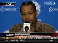 Allen Iverson Press Conference Philadelphia 76ers *AI gets emotional