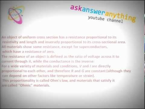 how to define electrical resistance