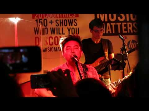 David Choi performing That Girl at Paulaner SG