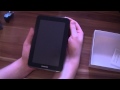 Samsung Galaxy Tab 7.0 Plus N Unboxing and Hands On