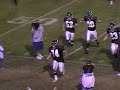 Alex Foreman JCA vs Morris varsity football game 2007