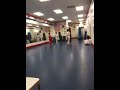 Aidan - Taekwondo practice 12.09