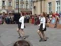 Polish girls dancing an Irish dance  in opole
