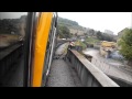25059 Pulls out of Keighley with a 3 Coach Train - 09 ...