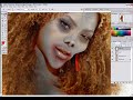 Beyonce zombie transformation