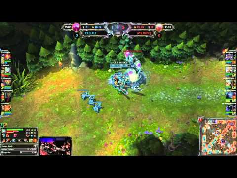 Final Match : M5 vs CLG.eu - Match 1 - LoL ECC: Poland, Warsaw 28-29.07.2012