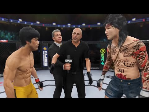 UFC4 | Bruce Lee vs Tommy Lee (EA Sports UFC 4)