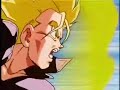 dbz   goku and trunks test their super saiyan skills