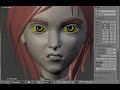 The face rig used for Sintel