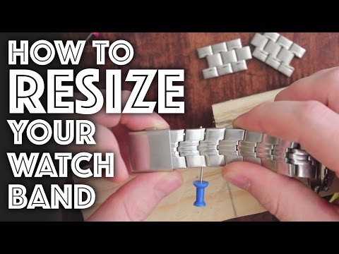how to adjust an invicta watch band
