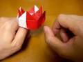 origami kings crown