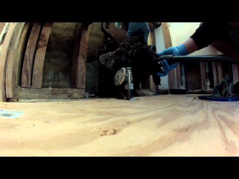 how to snap cast iron pipe
