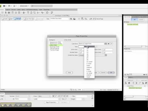 how to attach css file in dreamweaver