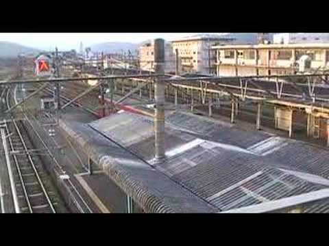JR豊岡駅に入線するキハ47