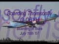 Onboard / Disembarking / Boarding Thomsonfly 767-300 Onboard / Disembarking / Boarding Thomsonfly 767-300