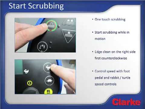 Youtube External Video Clarke® Focus® II Auto Scrubber Use